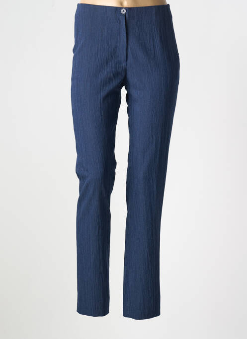 Pantalon slim albastru GUY DUBOUIS femeie