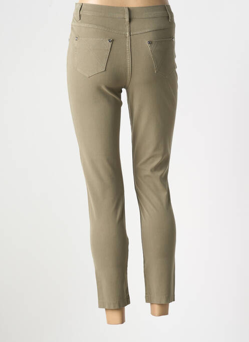 Pantalon 7/8 verde MARBLE femeie