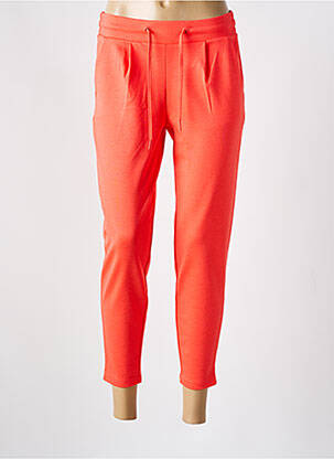 Pantalon 7/8 elasticitate mărime normală portocalie ICHI femeie