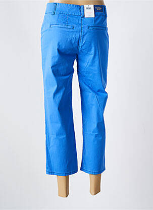 Pantalon 7/8 elasticitate mărime normală albastru C'EST BEAU LA VIE femeie