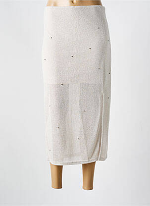 Fustă lungă bej TIFFOSI femeie