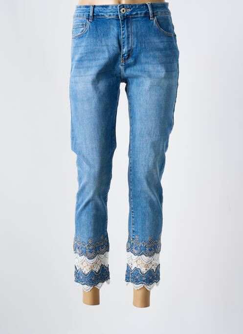 Blugi cu croială slim albastru ZAC & ZOE femeie