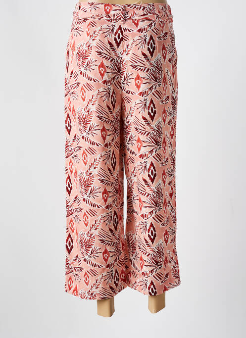 Pantalon larg țesătură poplin mărime normală portocaliu TIFFOSI femme