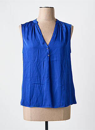 Top albastru MORGAN femeie