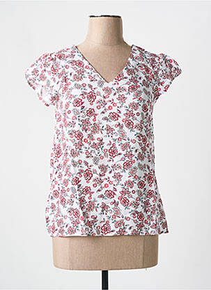 Top alb C'EST BEAU LA VIE femeie