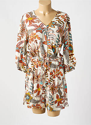 Salopetă scurtă maro GARCIA femeie