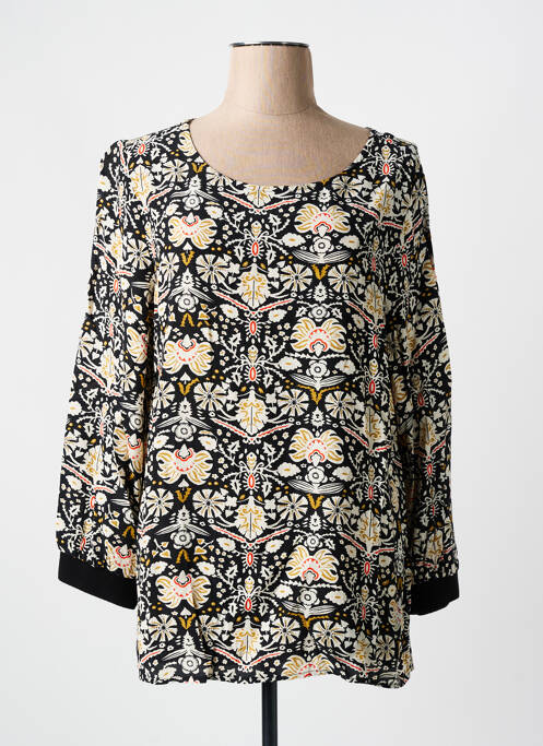 Tunică mâneci lungi negru GARCIA femeie