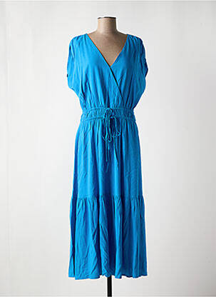 Rochie lungă albastru BROADWAY femeie