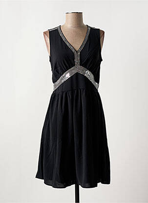 Rochie scurtă fără mâneci fără mâneci negru M&G MONOGRAM femeie