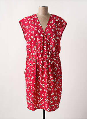 Rochie midi roșu ICHI femeie