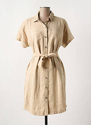 Rochie scurtă bej GARCIA femeie