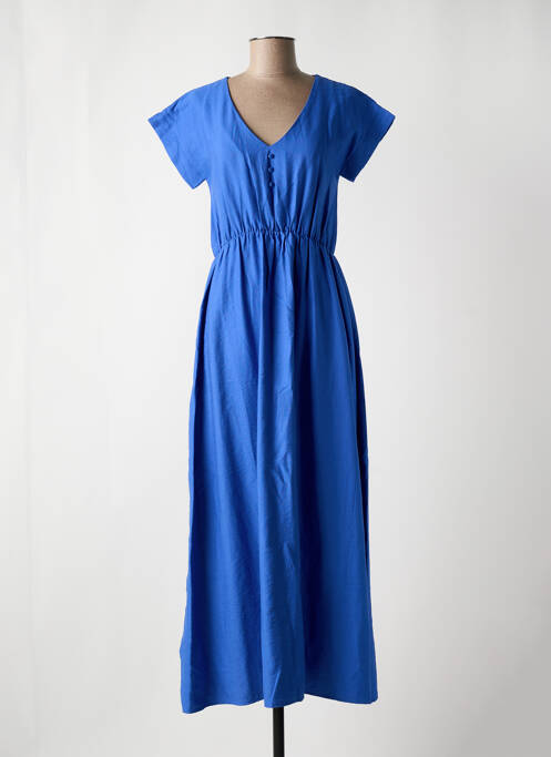 Rochie lungă albastru C'EST BEAU LA VIE femeie