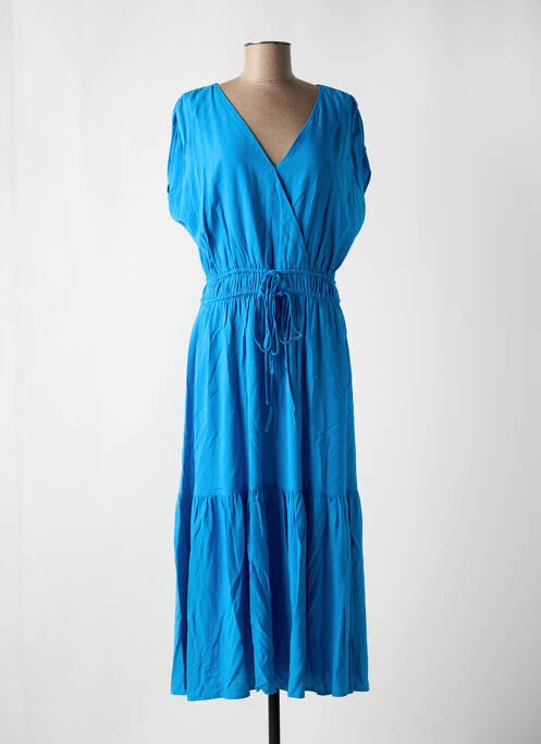 Rochie lungă albastru BROADWAY femeie