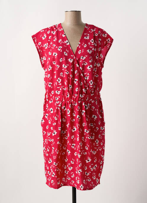 Rochie midi roșu ICHI femeie