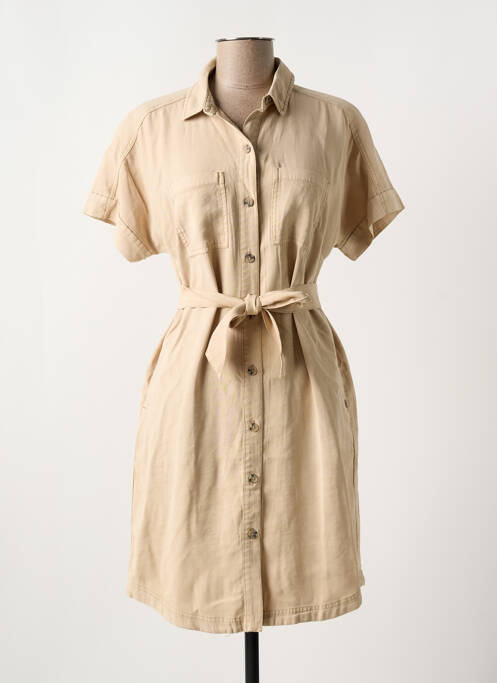 Rochie scurtă bej GARCIA femeie