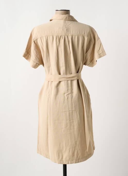 Rochie scurtă bej GARCIA femeie