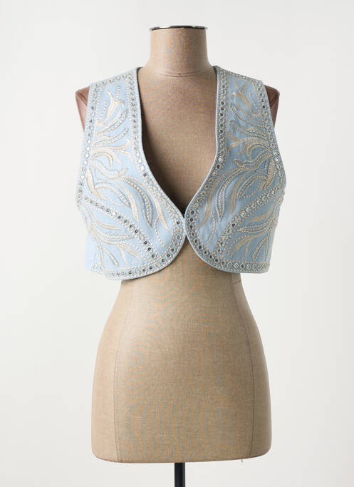 Vestă fără mâneci albastru GOLDEN LIVE femeie