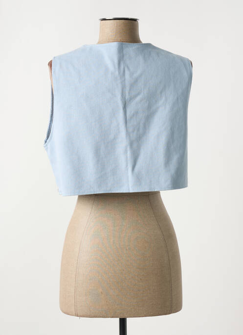 Vestă fără mâneci albastru GOLDEN LIVE femeie