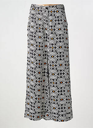 Pantalon larg negru SURKANA femeie