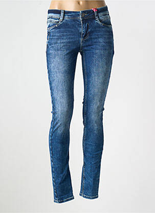 Blugi cu croială slim albastru STREET ONE femeie