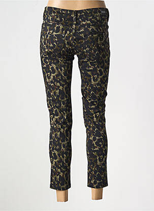 Pantalon 7/8 elasticitate mărime normală negru FREEMAN T.PORTER femeie