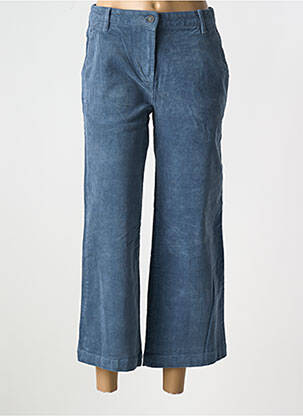 Pantalon 7/8 elasticitate mărime normală albastru ICHI femeie