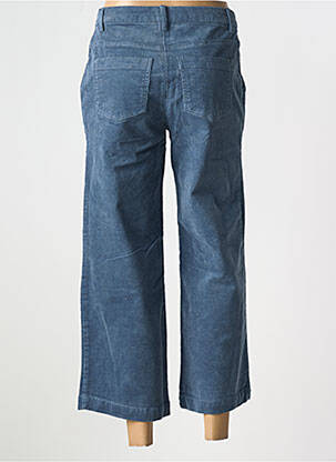 Pantalon 7/8 elasticitate mărime normală albastru ICHI femeie