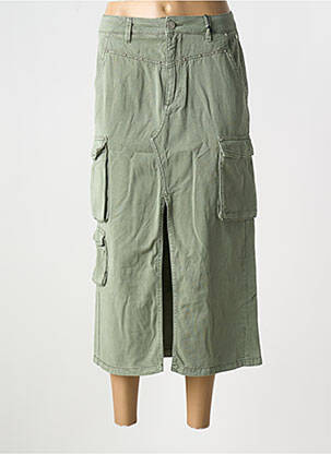 Fustă lungă verde FREEMAN T.PORTER femeie