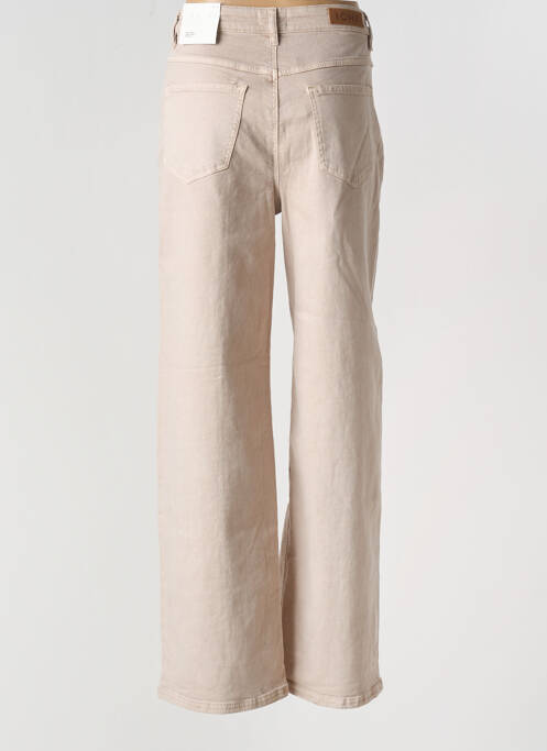 Blugi cu croială dreaptă bej ICHI femeie