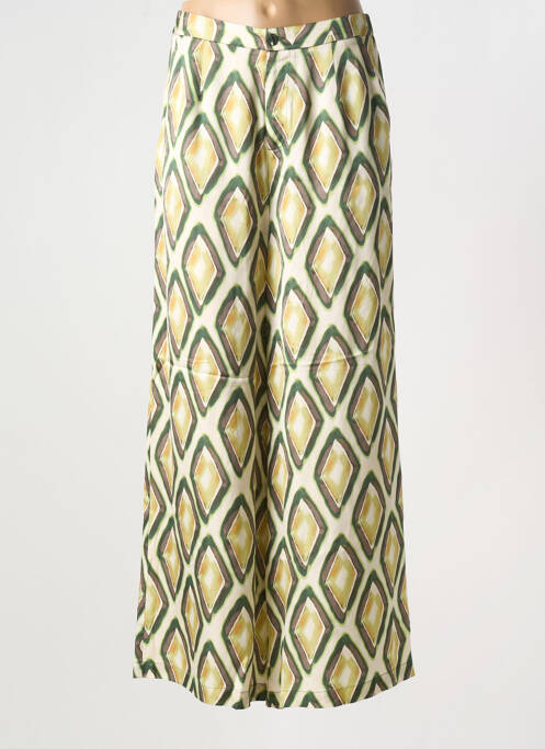 Pantalon larg verde SURKANA femeie