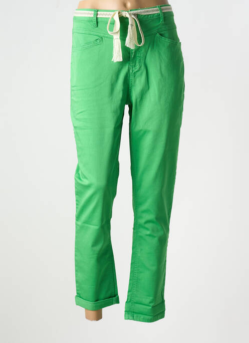 Pantalon drept verde GEISHA femeie