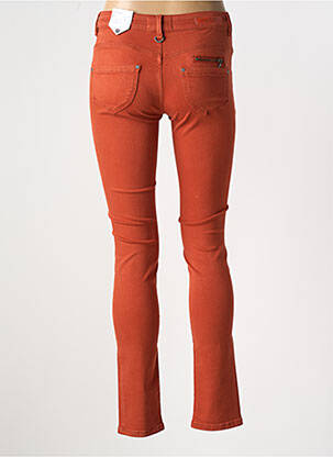 Pantalon slim buzunare portocalie FREEMAN T.PORTER femeie