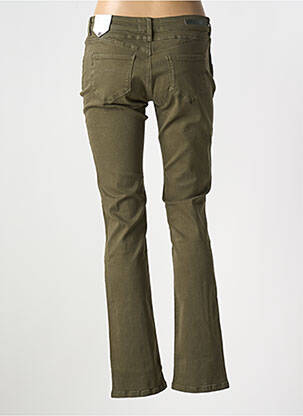 Pantalon slim buzunare verde FREEMAN T.PORTER femeie