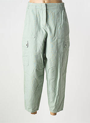 Pantalon cargo croială dreaptă verde WHITE STUFF femeie