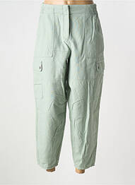 Pantalon cargo talie elastică verde WHITE STUFF femeie