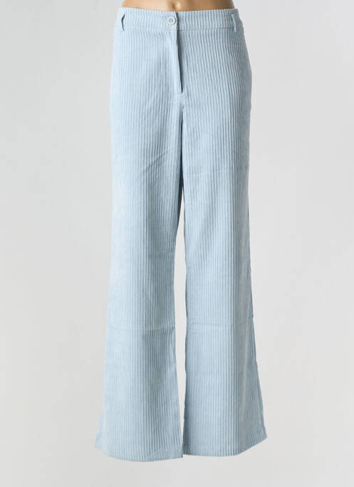 Pantalon evazat albastru GEISHA femeie