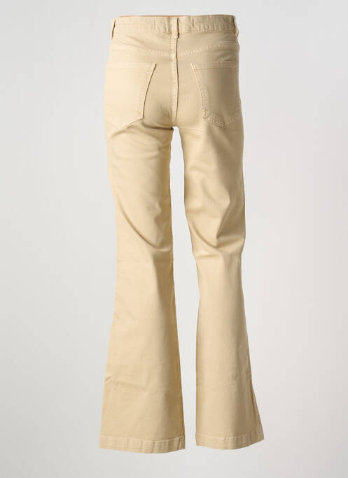 Pantalon evazat bej GEISHA femeie