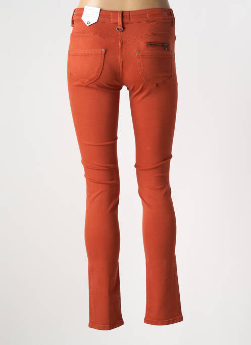Pantalon slim portocaliu FREEMAN T.PORTER femeie