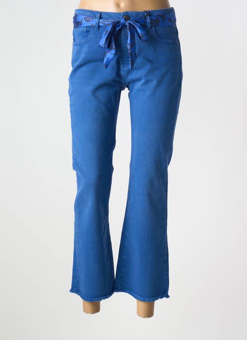 Pantalon 7/8 albastru FREEMAN T.PORTER femeie