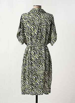 Rochie midi mâneci scurte mâneci scurte verde FREEMAN T.PORTER femeie