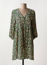 Rochie scurtă mâneci lungi mâneci lungi verde FREEMAN T.PORTER femme