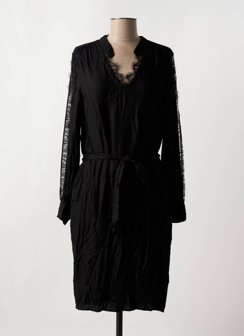 Rochie midi negru FREEMAN T.PORTER femeie