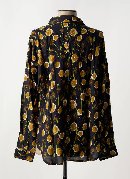 Cămașă imprimeu floral mâneci lungi negru AGATHE & LOUISE femme