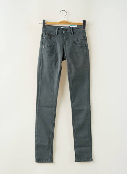 Pantalon slim gri FREEMAN T.PORTER femeie