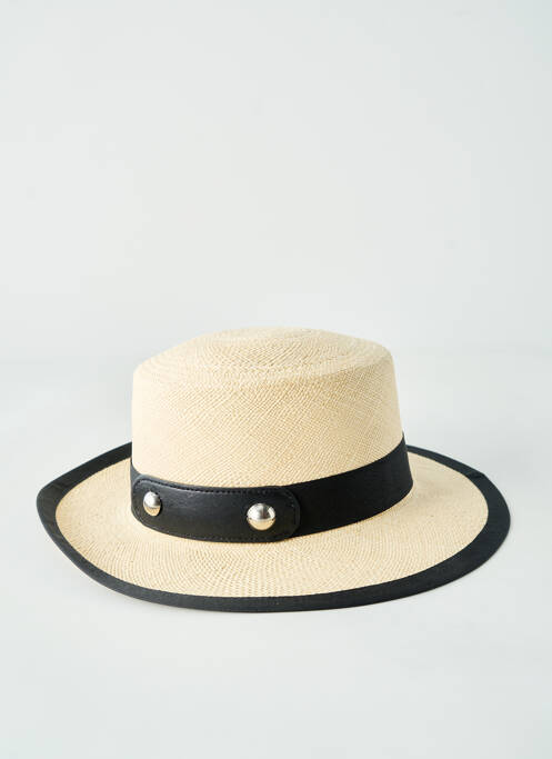 Pălărie negru PANAMA HAT unisex