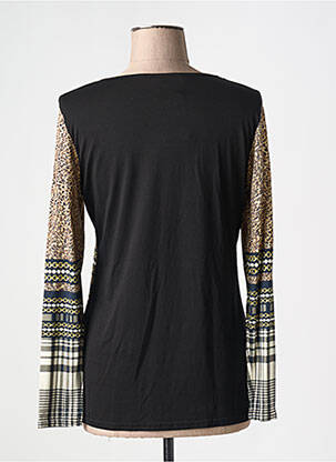Tricou mâneci lungi mâneci lungi negru VANGO femeie