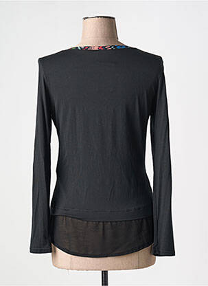 Tricou mâneci lungi mâneci lungi negru VANGO femeie