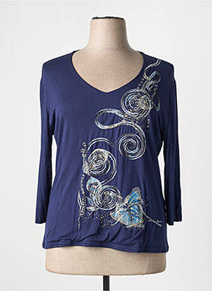 Tricou albastru VANGO femeie