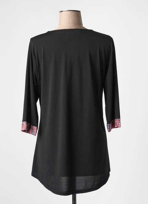 Tunică mâneci lungi negru VANGO femeie