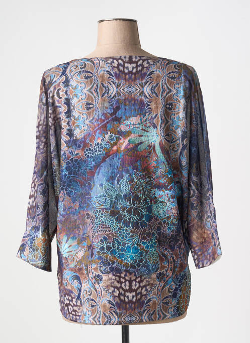 Pulover tunică albastru VANGO femeie